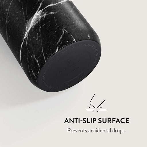 Noir Origin - Black Marble Water Bottle 5