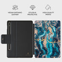 Mystic River - Blue Marble Samsung Galaxy Tab S8+/S7+/S7 FE Case 2