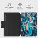 Mystic River - Blue Marble Samsung Galaxy Tab S9 Ultra Case 2