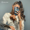Mystic River - Blue Marble Samsung Galaxy Z Fold 4 Case 27