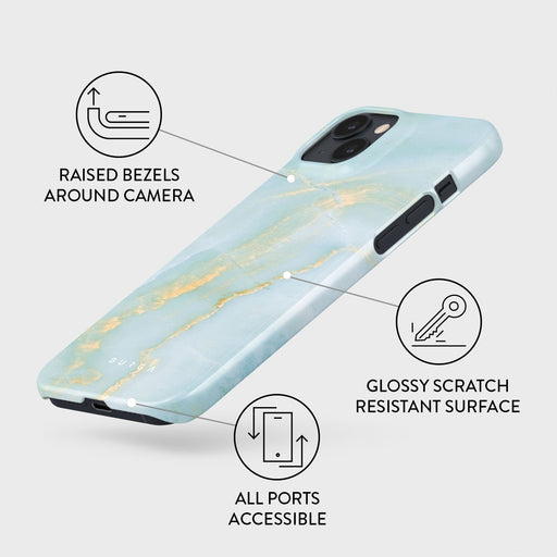 Sea Salt - iPhone 13 Mini Case | BURGA