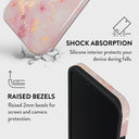 Golden Coral - Pink iPhone 16e Case 4