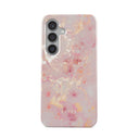 Golden Coral - Pink Samsung Galaxy S24 Plus Case 5