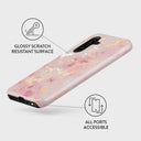 Golden Coral - Pink Samsung Galaxy A26 5G Case 3