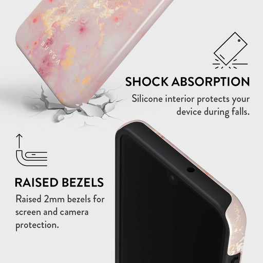 Golden Coral - Pink Samsung Galaxy A26 5G Case 4
