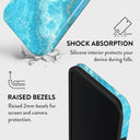 Ocean Waves - Blue iPhone 16e Case 4