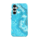 Ocean Waves - Blue Samsung Galaxy A55 Case 1