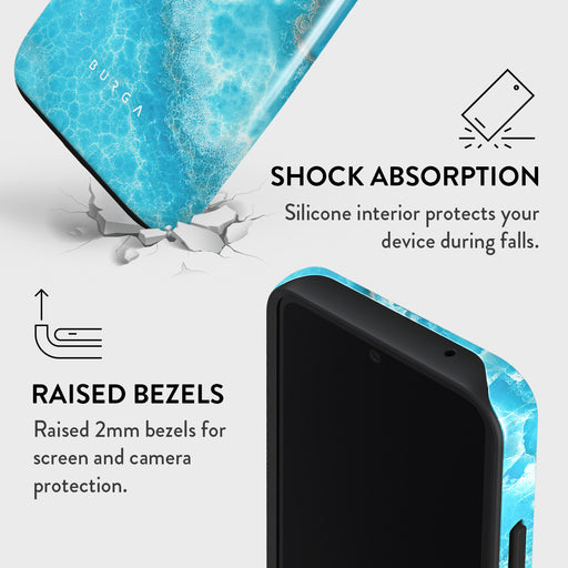 Ocean Waves - Blue Samsung Galaxy A55 Case 4