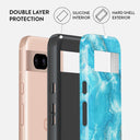 Ocean Waves - Blue Google Pixel 8a Case 2
