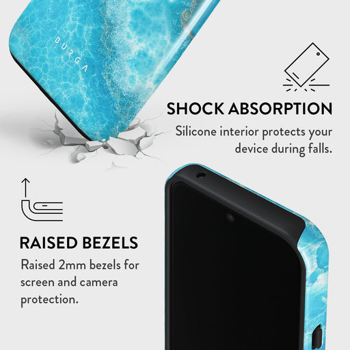 Ocean Waves - Blue Google Pixel 8a Case 4