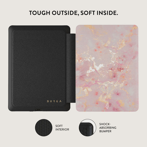 Golden Coral - Pink Kindle Paperwhite (11th Gen) Case 4