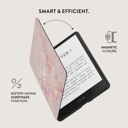 Golden Coral - Pink Kindle Paperwhite (11th Gen) Case 5