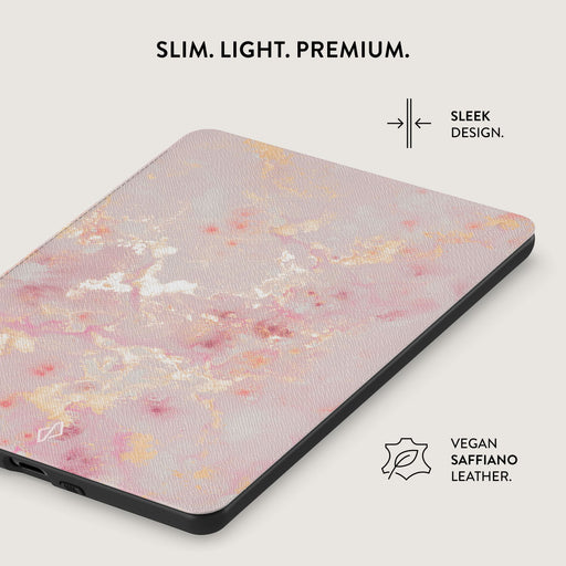 Golden Coral - Pink Kindle Paperwhite (11th Gen) Case 6