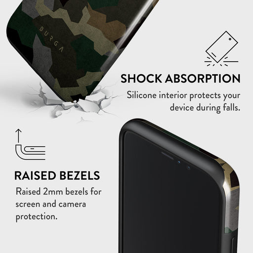 Tropical Green Camo - iPhone XR Case 8