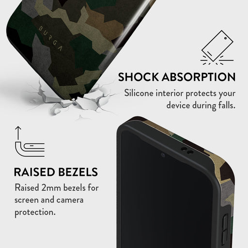 Tropical Green Camo - Samsung Galaxy S24 FE Case 4