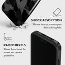 Night Black Camouflage - iPhone 15 Pro Max Case 8