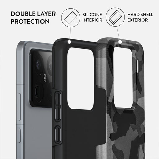 Night Black Camouflage - Xiaomi 15 Pro Case 2