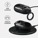 Night Black Camouflage - Samsung Galaxy Buds Case 3