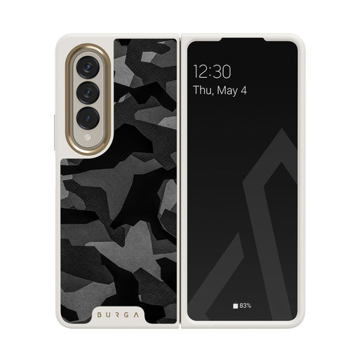 Night Black Camouflage - Samsung Galaxy Z Fold 4 Case