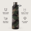 Tropical Green Camo - Water Bottle 3