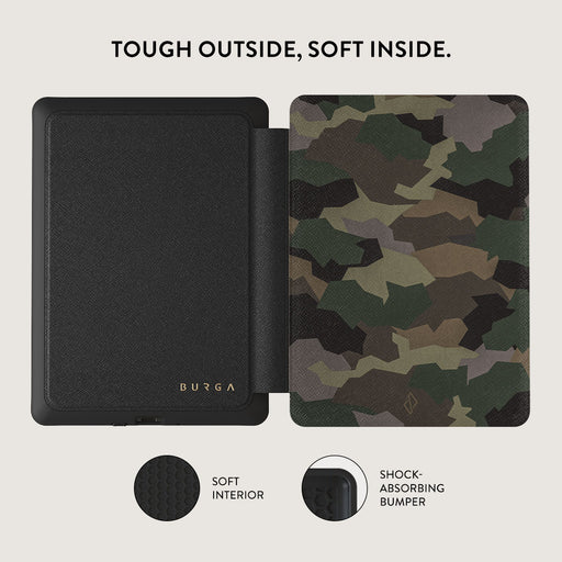 Tropical Green Camo - Kindle Paperwhite (11th Gen) Case 4