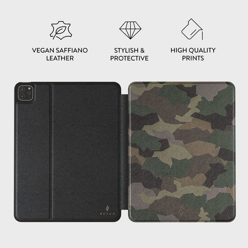 Tropical Green Camo - iPad Pro 12.9 (4th/3rd Gen) Case 3