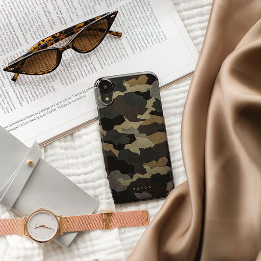 Tropical Green Camo - iPhone XR Case 24