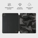 Night Black Camouflage - iPad Pro 12.9 (6th/5th Gen) Case 3