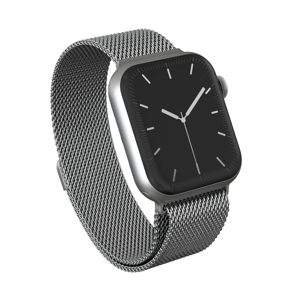 Metal Mesh Apple Watch Band Magnet Fixation| BURGA