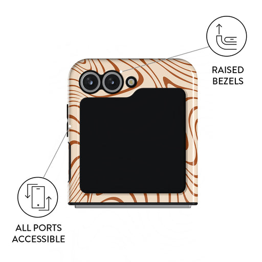 Déjà Vu - Samsung Galaxy Z Flip 6 Case 3