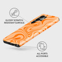 High Vibrations - Color Swirl Samsung Galaxy S25 Ultra Case 3