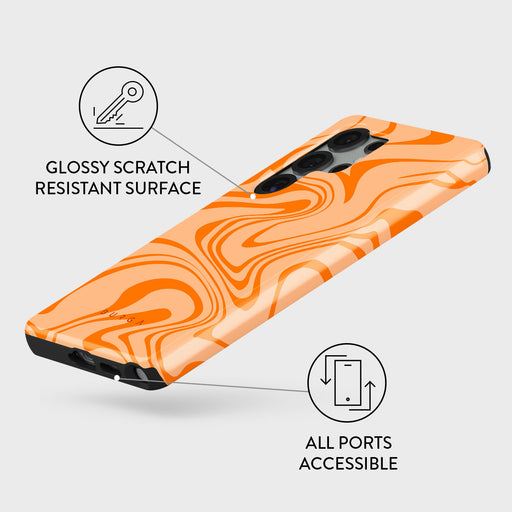 High Vibrations - Color Swirl Samsung Galaxy S25 Ultra Case 3