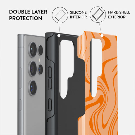 High Vibrations - Color Swirl Samsung Galaxy S24 Ultra Case 6