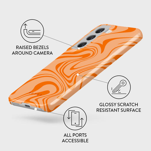 High Vibrations - Color Swirl Samsung Galaxy S22 Plus Case 3
