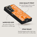 High Vibrations - Color Swirl Samsung Galaxy Z Fold 6 Case 5