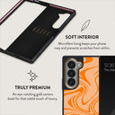 High Vibrations - Color Swirl Samsung Galaxy Z Fold 6 Case 6