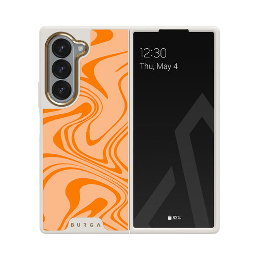 High Vibrations - Color Swirl Samsung Galaxy Z Fold 6 Case 26