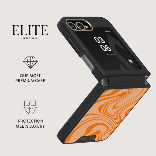 High Vibrations - Color Swirl Samsung Galaxy Z Flip 6 Case 16