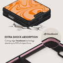 High Vibrations - Color Swirl Samsung Galaxy Z Flip 6 Case 17
