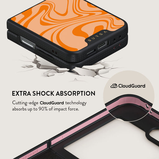 High Vibrations - Color Swirl Samsung Galaxy Z Flip 6 Case 17