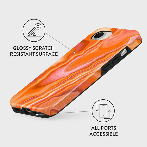Retro Glow - iPhone 16e Case 3