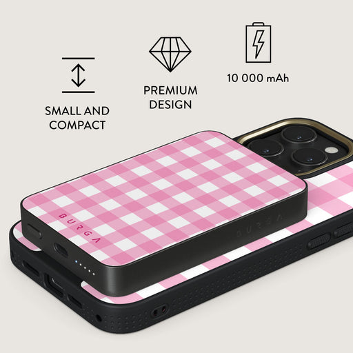 Think Pink - Magnetic Power Bank 12