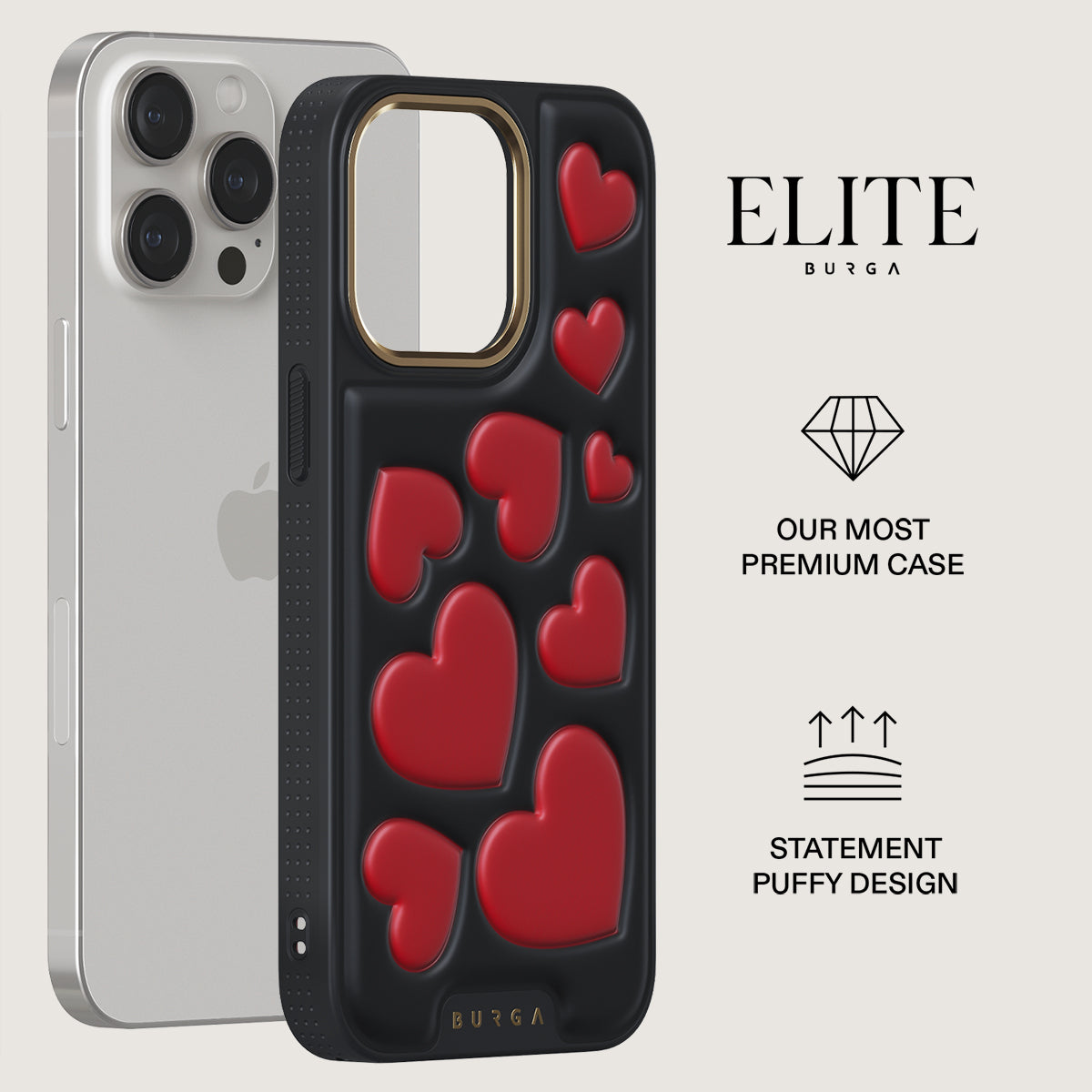 Crush - iPhone 15 Pro Max ケース Crush - iPhone 15 Pro Case | BURGA