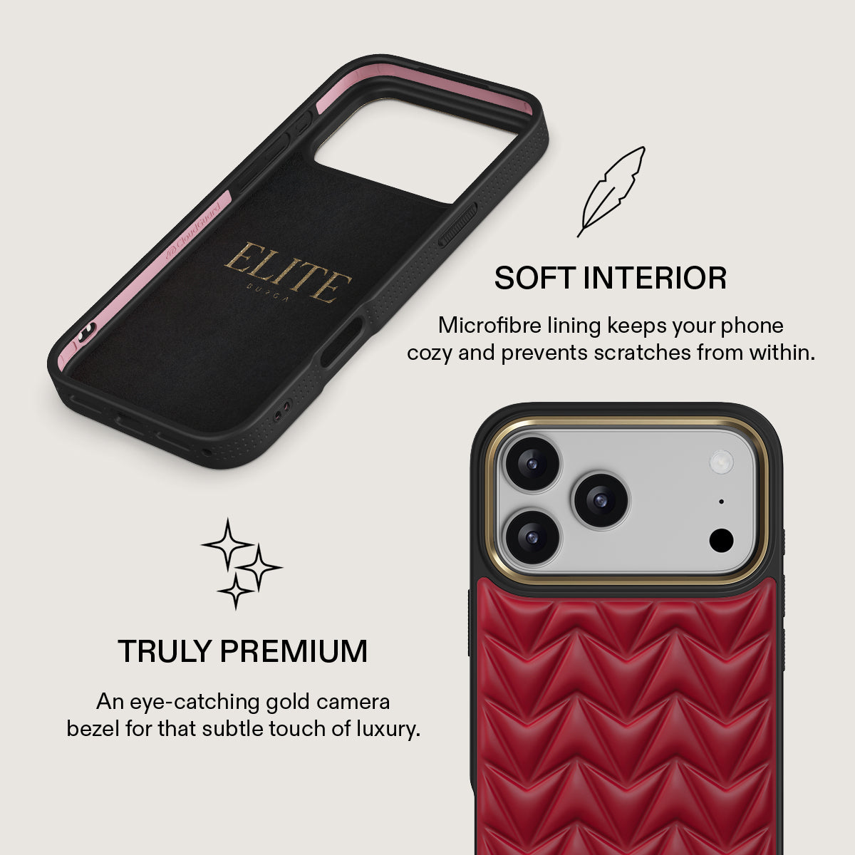 Cherry - iPhone 17 Pro Max Case | BURGA