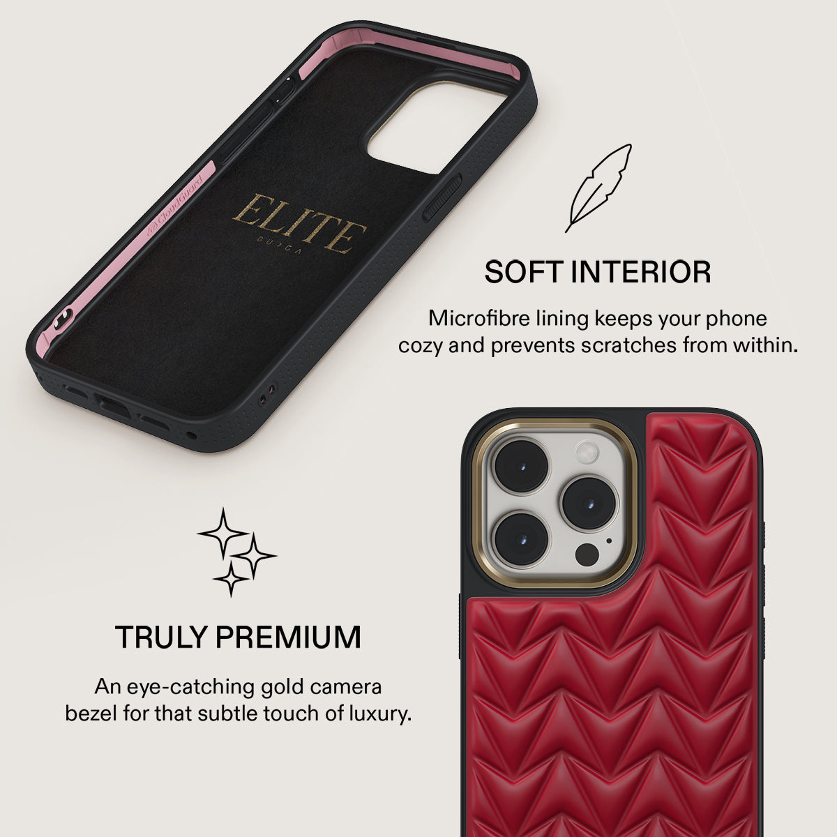 Cherry - iPhone 15 Pro Case | BURGA