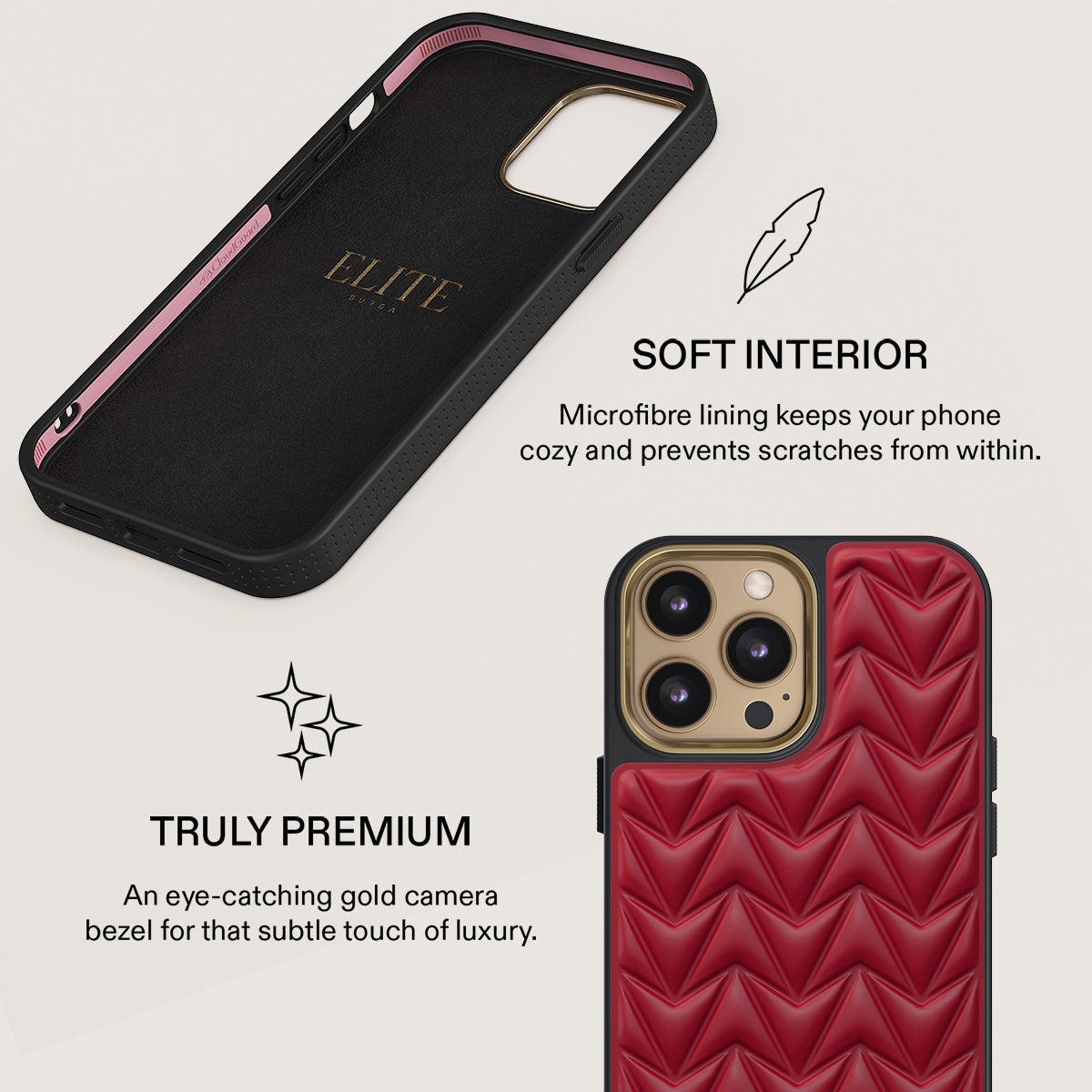 Cherry - iPhone 14 Pro Case | BURGA