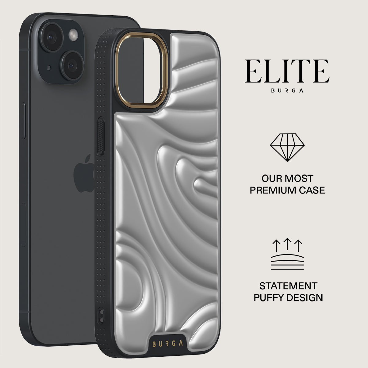 Chrome - iPhone 15 Case | BURGA