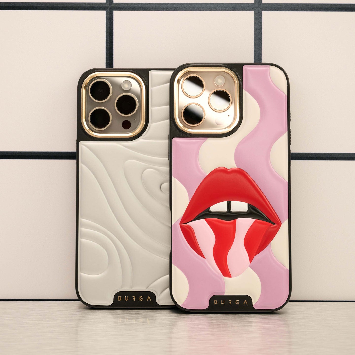 iPhone 16 Case, Chrome | BURGA