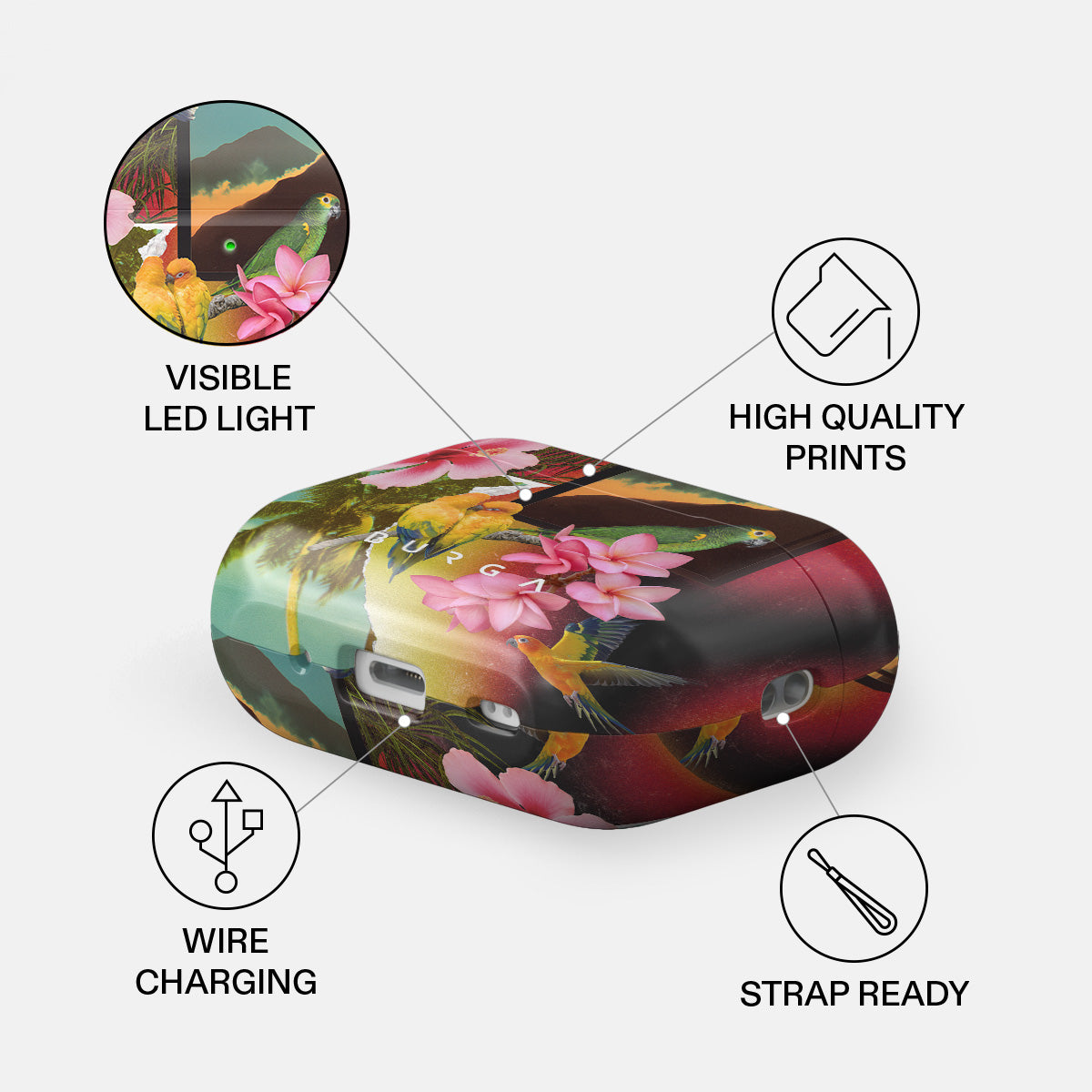 Apple   Air pods pro  ２個まとめうり　咲彩 Holiday Archive - Apple Airpods Pro 2 Case Cover | BURGA