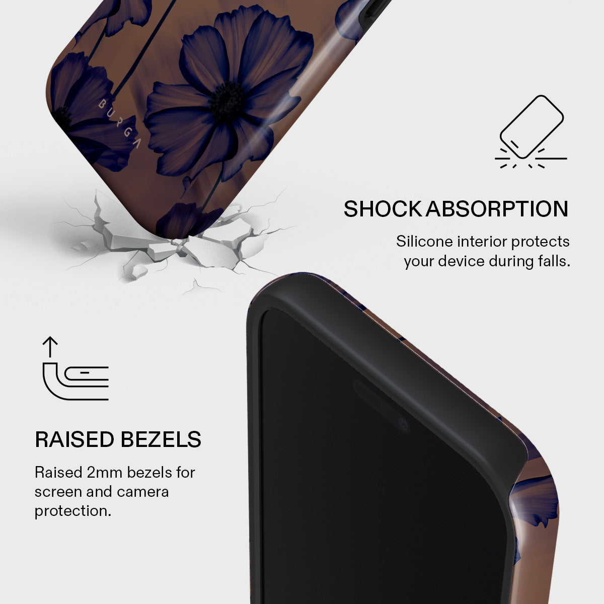 Velvet Night - iPhone 17 Pro Max Case | BURGA